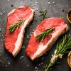 N.Z. Grass-fed Striploin Steak&emsp;<br />Chilled (Pack of 2 Steaks, 150g per steak)
