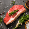 N.Z. Grass-fed Striploin Steak&emsp;<br />Chilled (250g per piece)