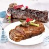 <strong style="color:#cc0000;">Bundle B – Striploin & Log Cake</strong>