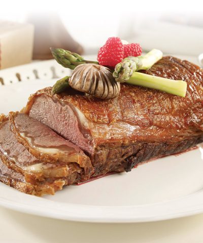 <strong style="color:#cc0000;">Roast Striploin</strong>
