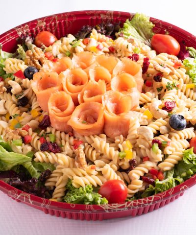 <strong style="color:#cc0000;">Smoked Salmon Pasta Salad</strong>