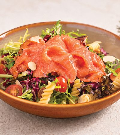Smoked Salmon Pasta Salad